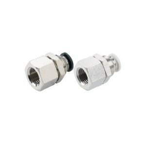 BSPT Female Thread Bulkhead Straight (PMF)