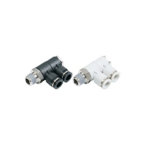 BSPT Male Thread Dual Way Banjo (PHW)