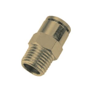 NCPT Type-I All Brass Straight Male BSPT Thread