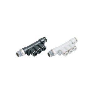 Reducer BSPT Male Thread 5 Way (PKD)